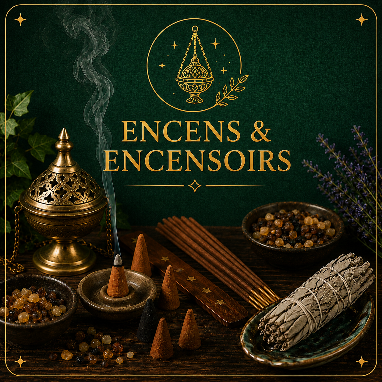Encens et encensoirs